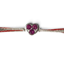 Charger l'image dans la galerie, Bracelet Cœur Rubis