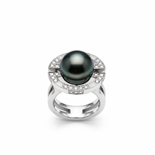 Charger l'image dans la galerie, Bague Oxygène Perle de Tahiti