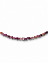 Charger l'image dans la galerie, Collier Rubis et Diamants
