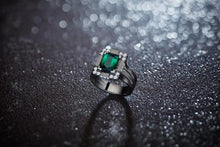 Charger l'image dans la galerie, Bague Chopin Tourmaline verte