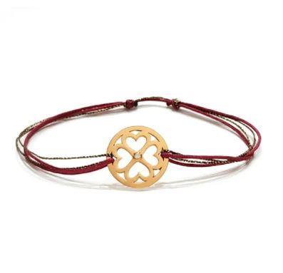Bijou or tendance : le bracelet sur cordon