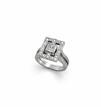 Charger l'image dans la galerie, Bague Darling – Or blanc 18 carats et diamants
