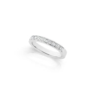 Alliance Clara Or blanc 18k  et Diamants