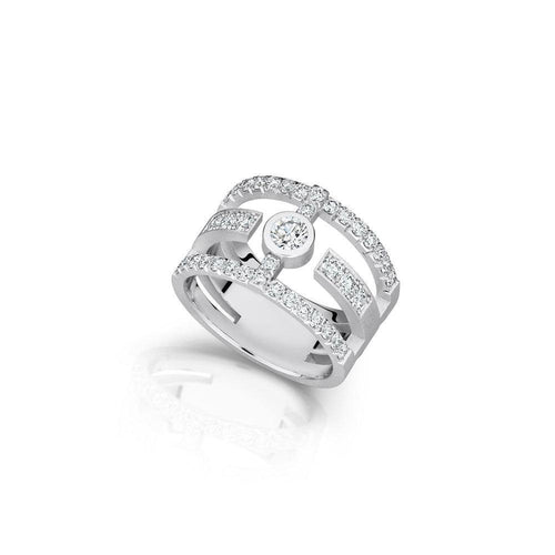 Bague Signature Diamants