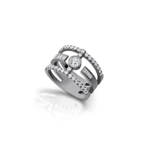 Bague Signature Diamants