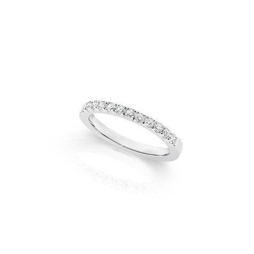 Alliance Victoria Or blanc 18k et  Diamants