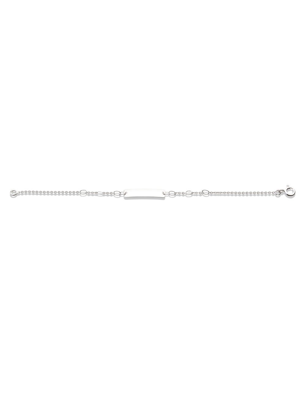 Bracelet identité bébé Or blanc 18k