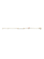Bracelet identité bébé plaque Papillon Or jaune 18k