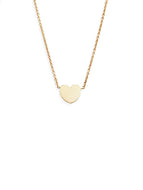 Collier Glam's Cœur grand modèle Or rose 18k