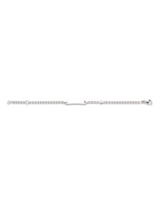 Bracelet identité bébé Diamant et Or blanc 18k