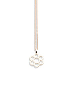 Pendentif Marguerite Or jaune 18k